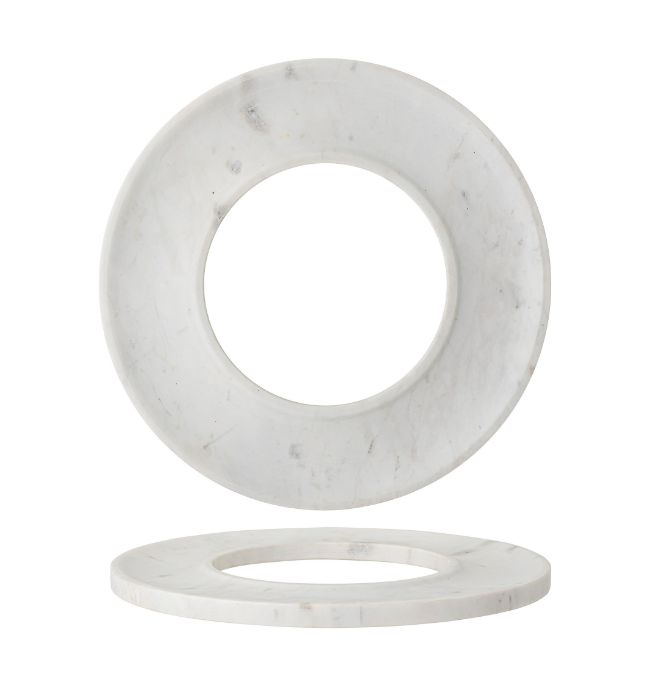 Marble Circle Cracker/Cheese Tray
