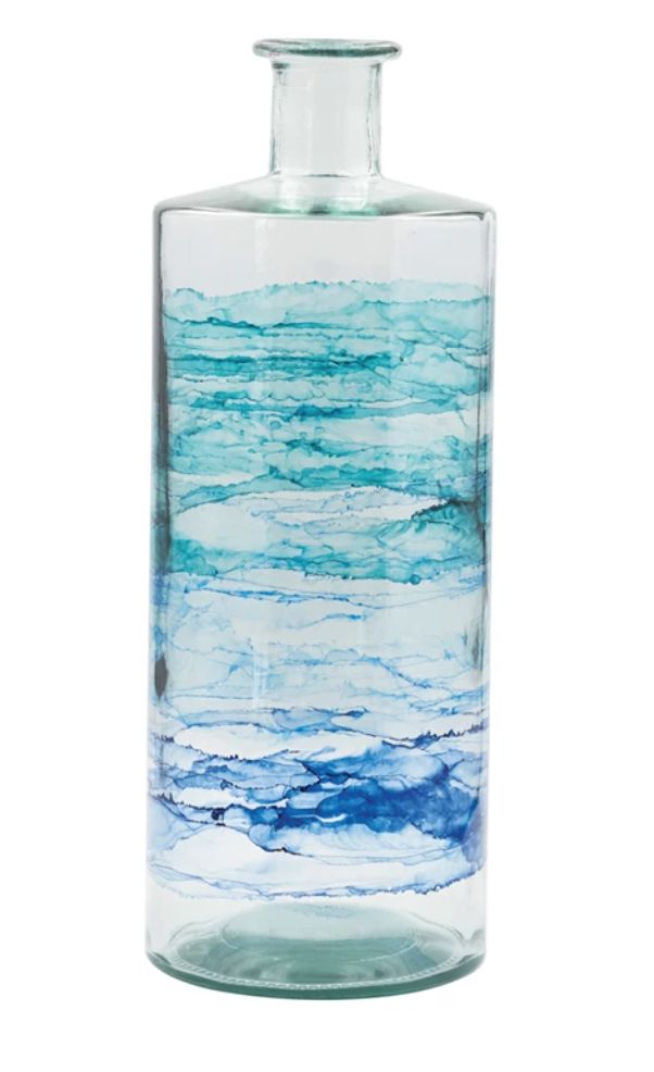 Frances Glass Vase 15 3/4&quot;