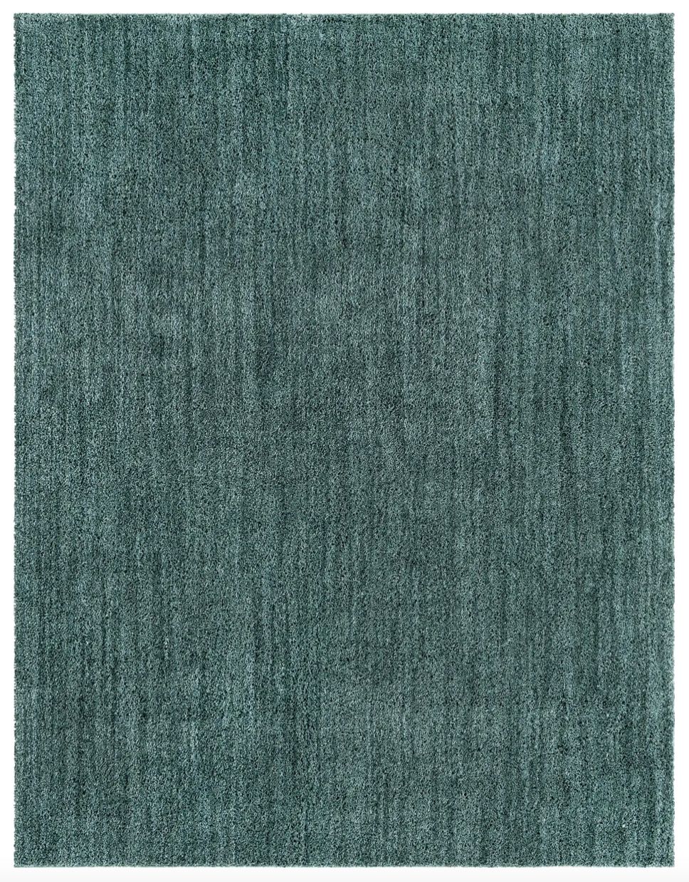 Rosemary Shaggy Chic Green 8  x 10