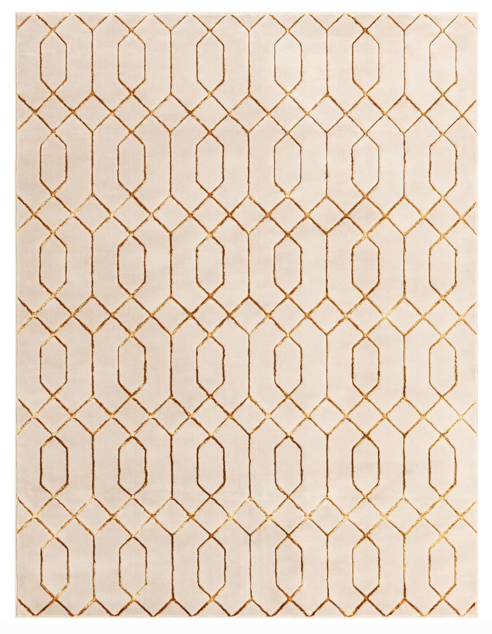 White Gold Glam 8&#39;x10&#39;
