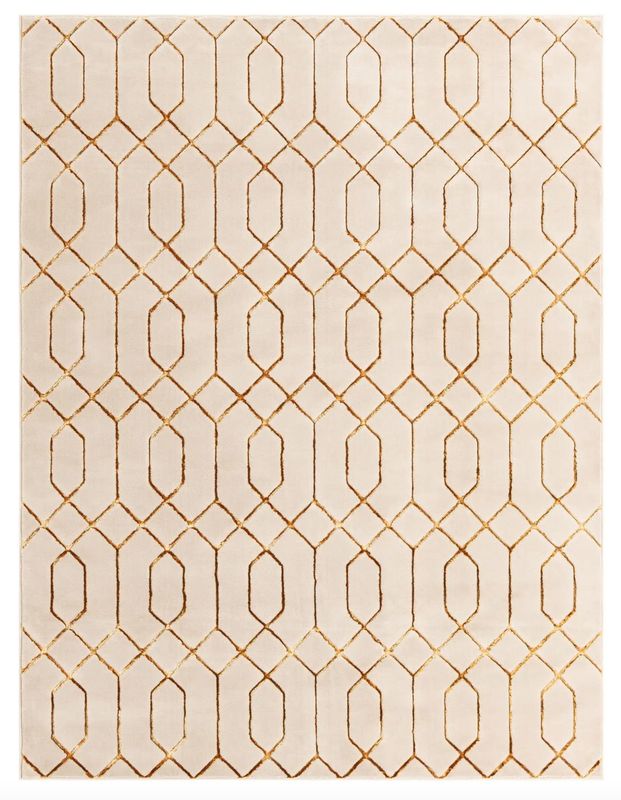White Gold Glam 8&#39;x10&#39;