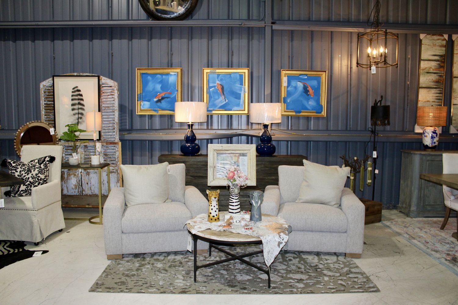 Laurel Accent Chair Light Gray