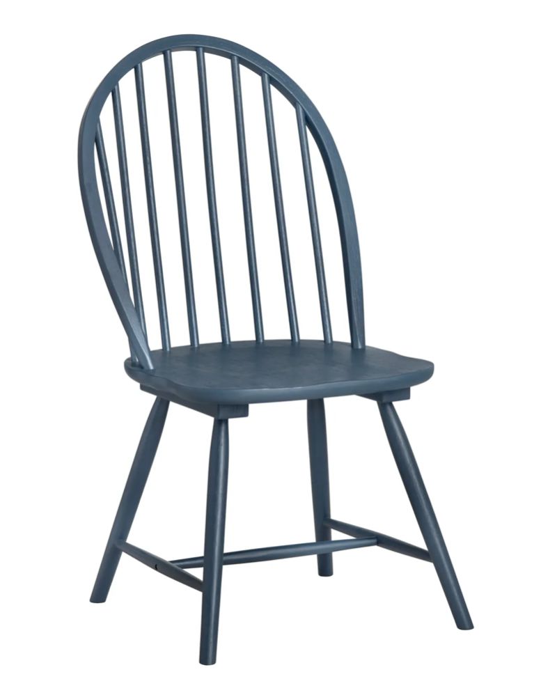 Blue Windsor Dining Chair