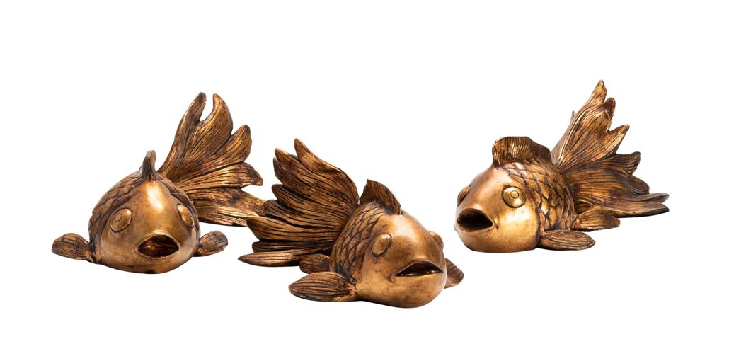 Gold Koi Fish S/3