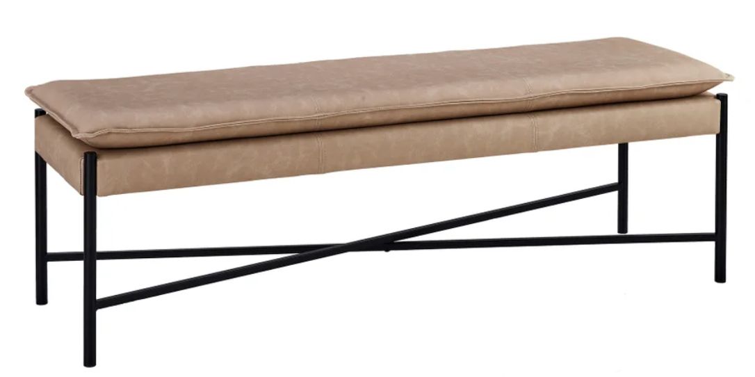 Micah Bench in Mushroom