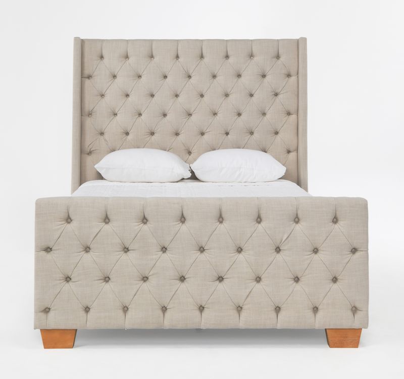 Laurent Tufted King Bed