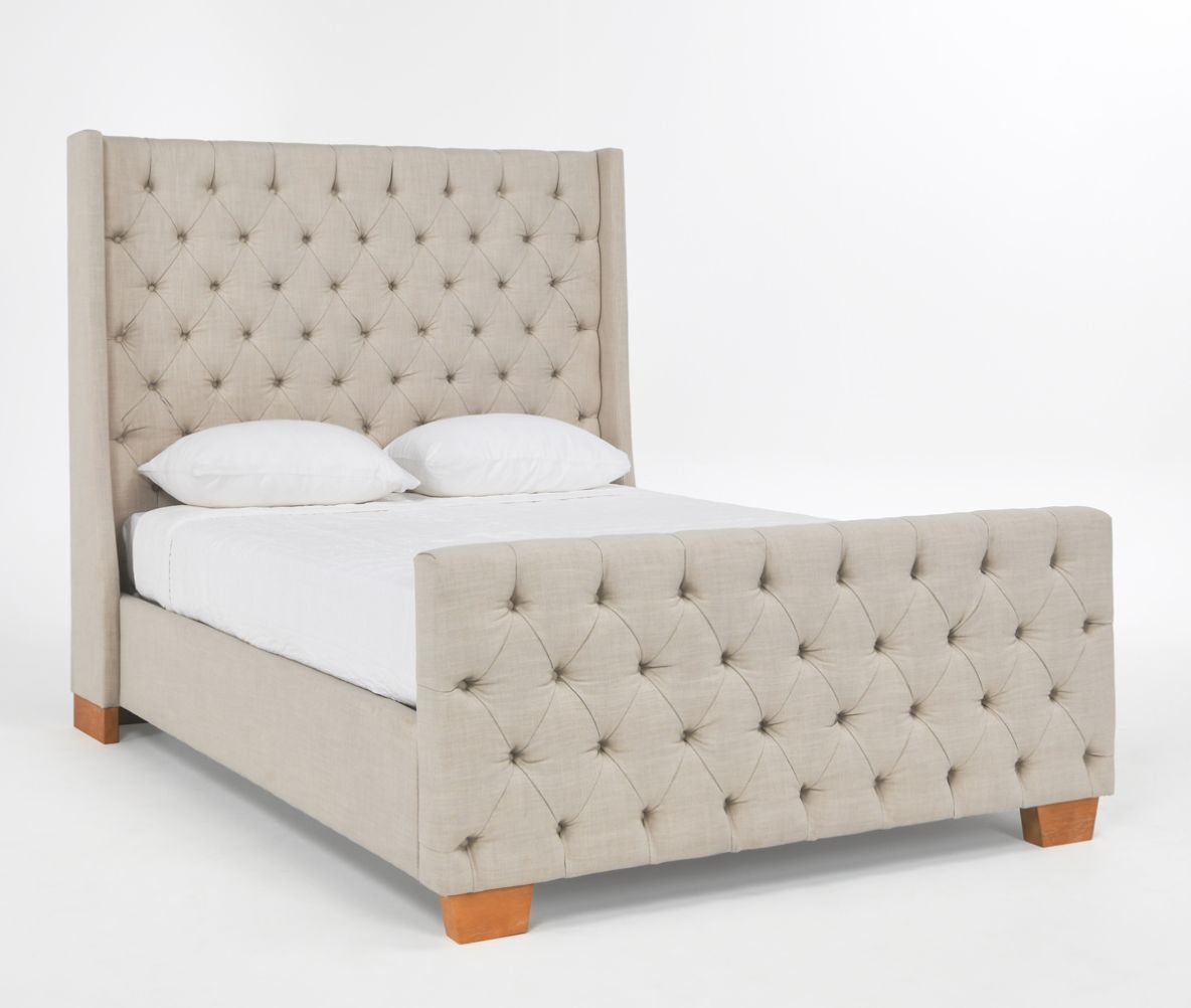 Laurent Tufted King Bed