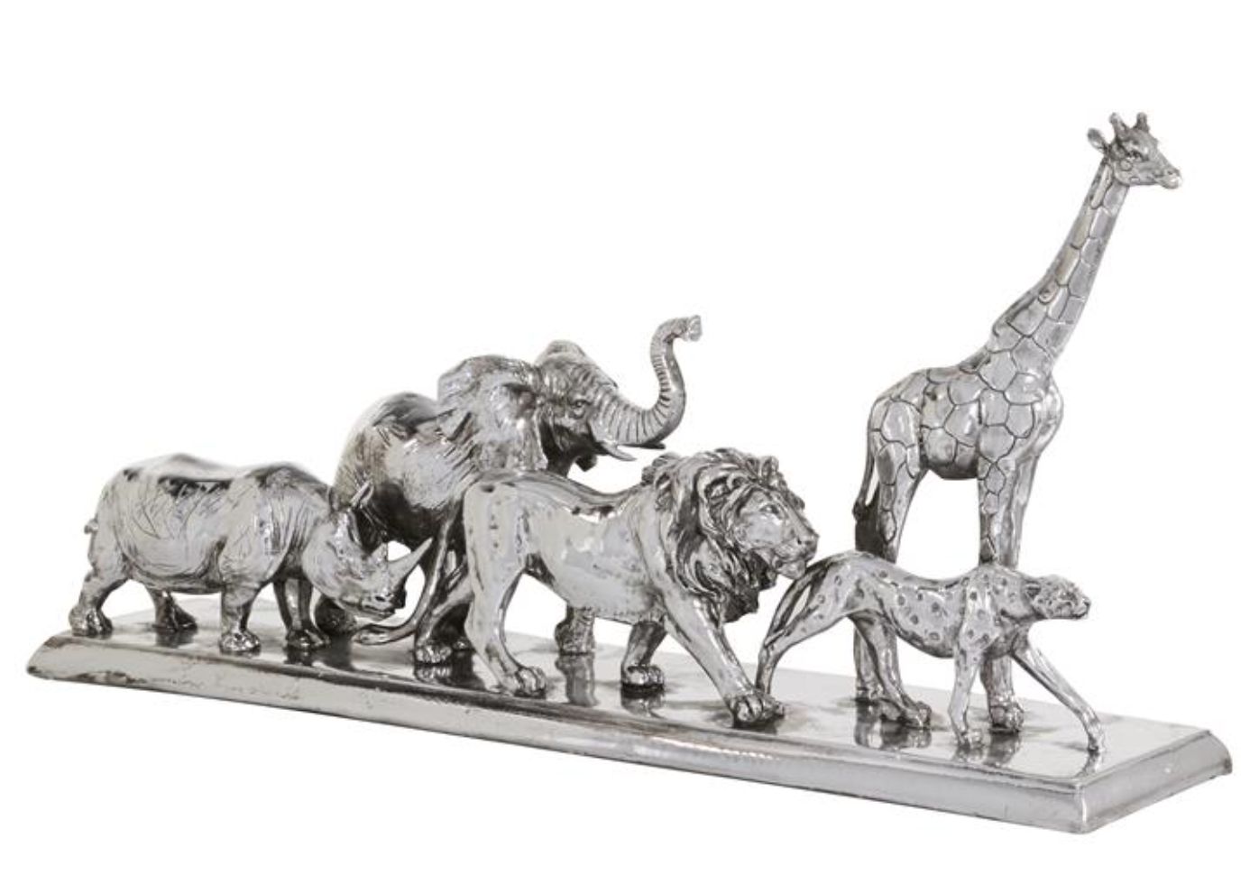 Animal Family in a Row