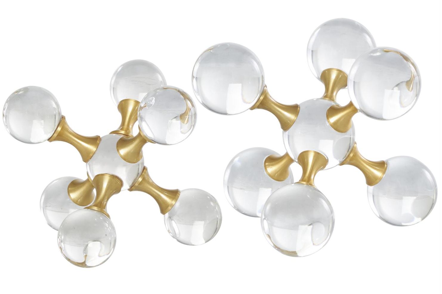 Crystal Metal Jacks S/2