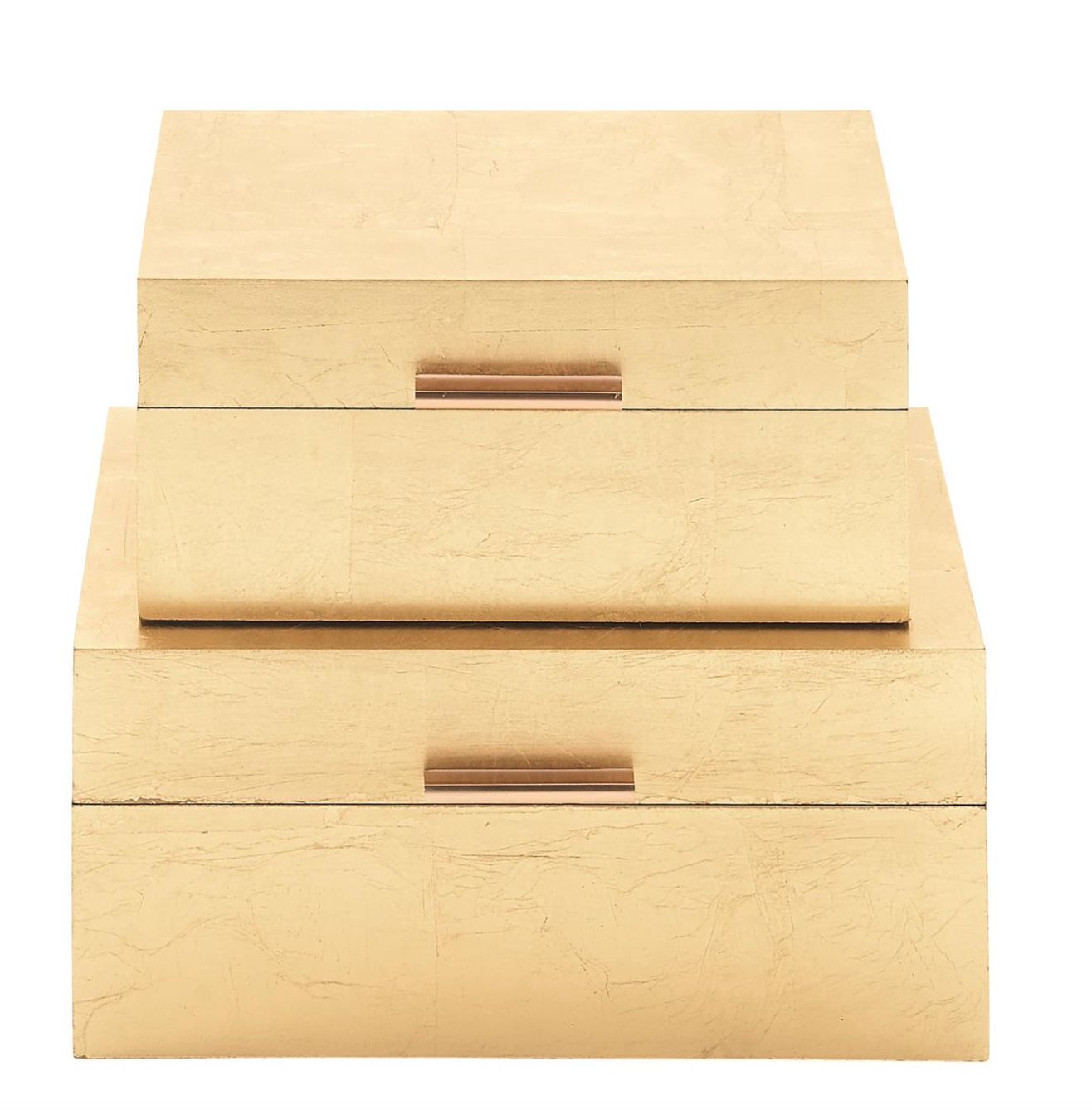 Wood Gold Box S/2