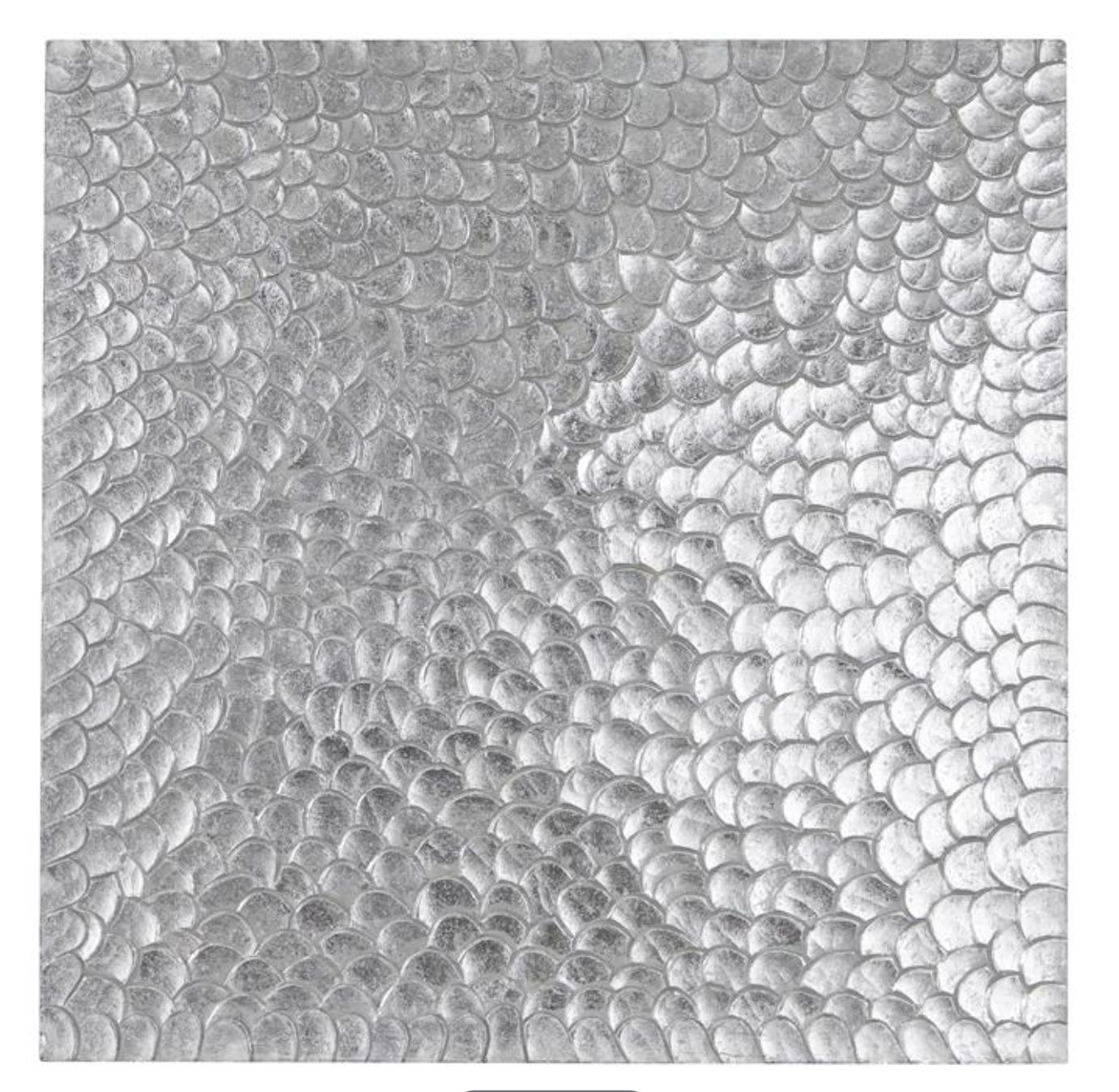 Wood Wall Decor Silver 48”X49”H