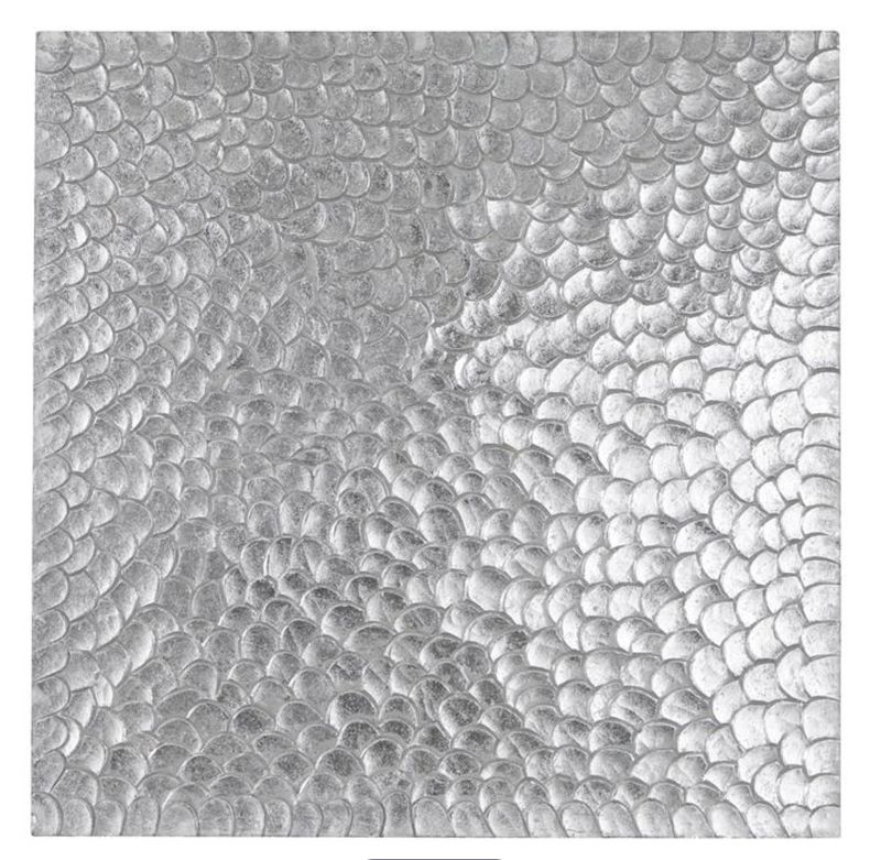 Wood Wall Decor Silver 48”X49”H