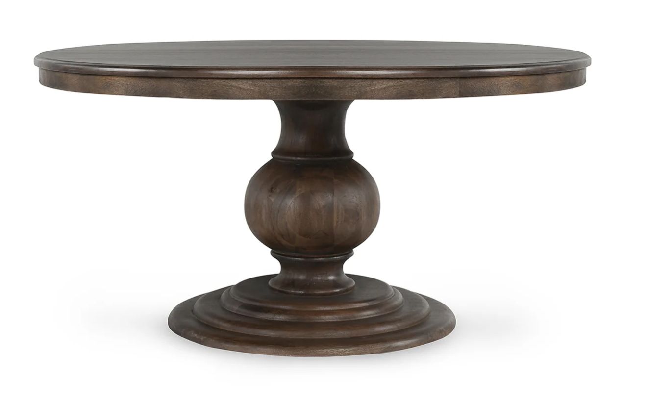 Brookside Wood 60&quot; Round Dining Table
