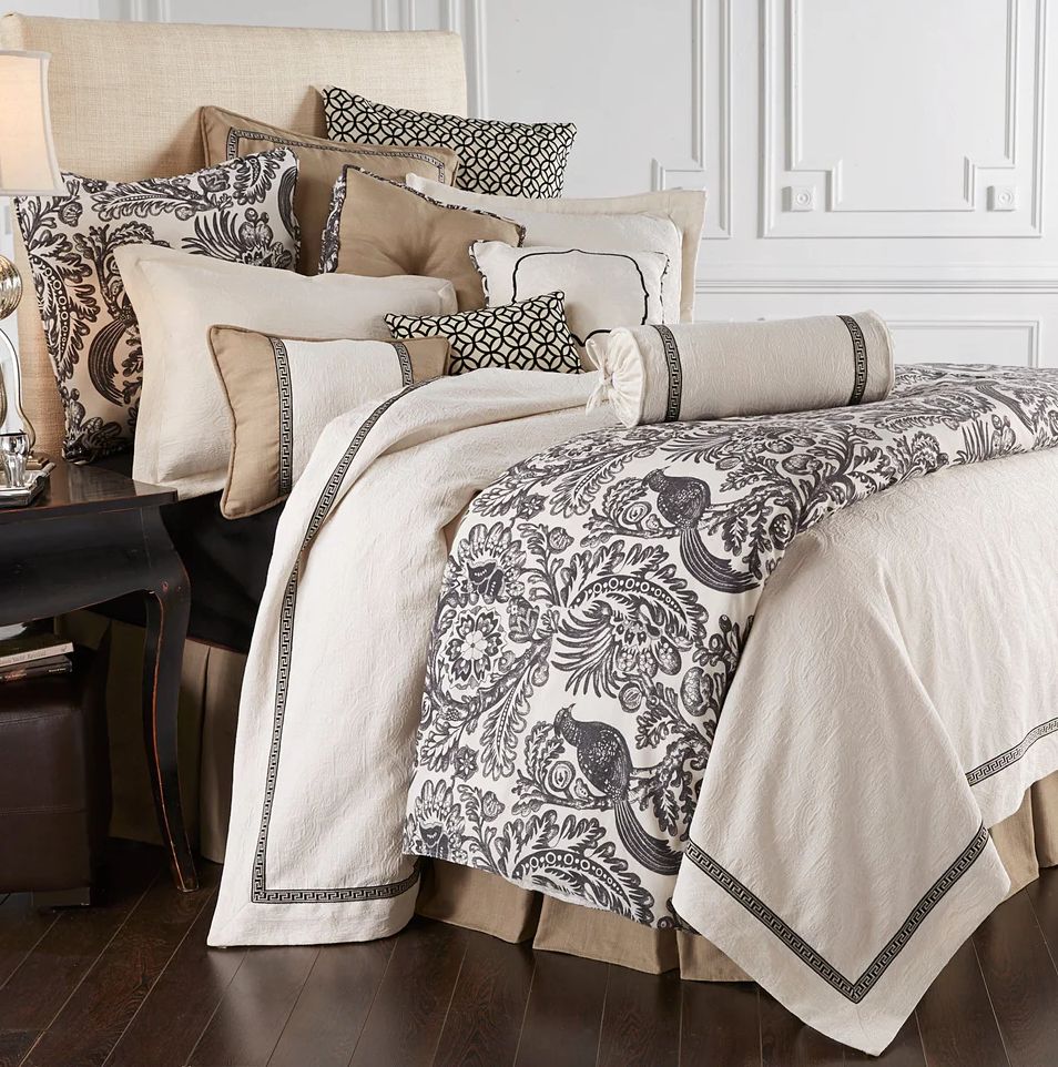 Augusta Toile Comforter Set Super King