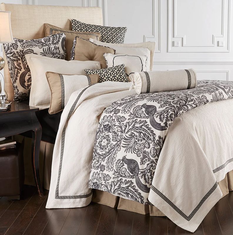Augusta Toile Comforter Set Super King