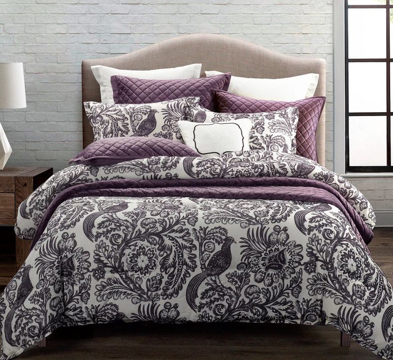 Augusta Toile Comforter Set Super King