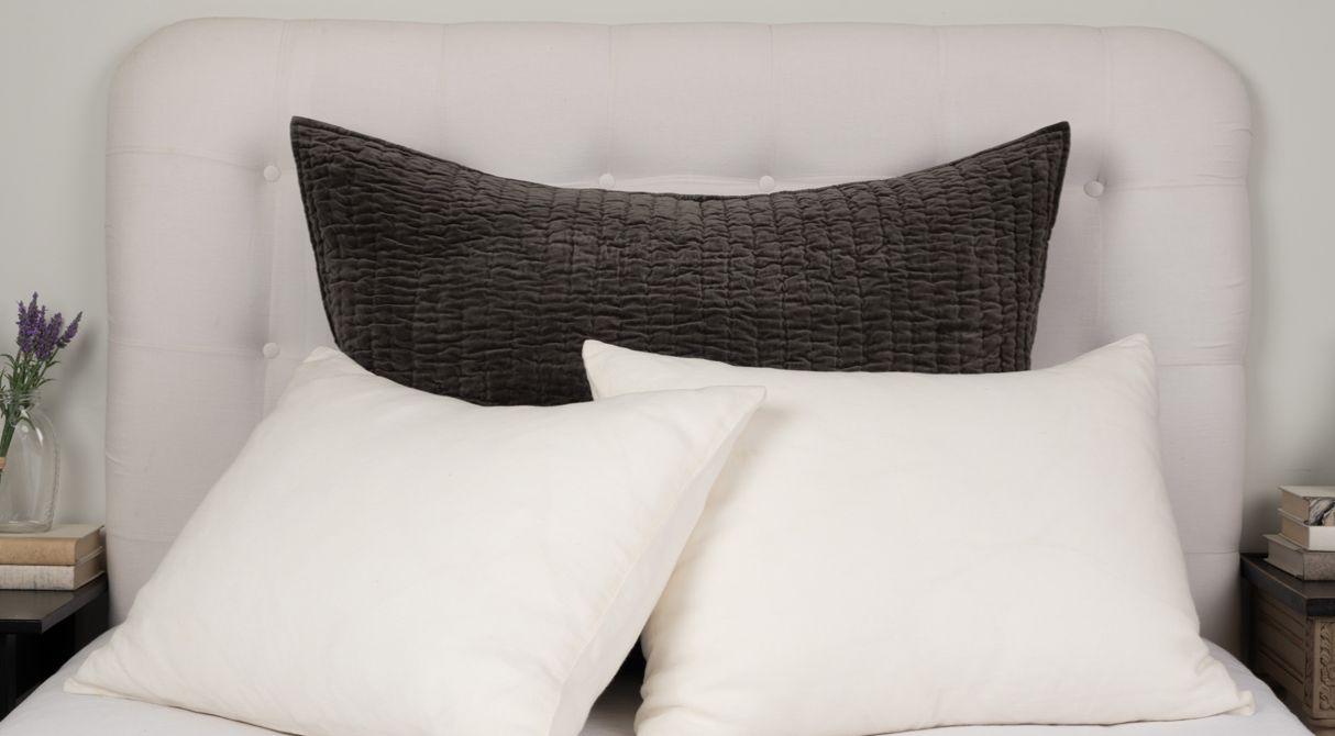 Ethan Charcoal Dutch Euro Sham