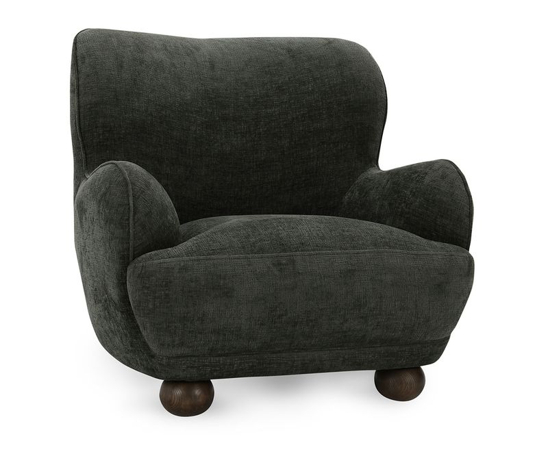 Penelope Accent Chair Forest Green