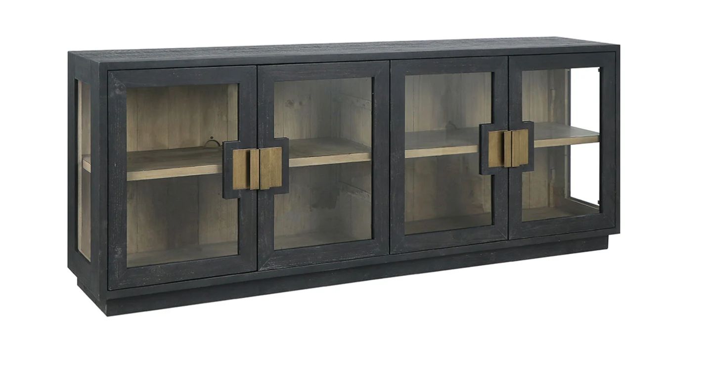 Larson Reclaimed Pine 4Dr Cabinet