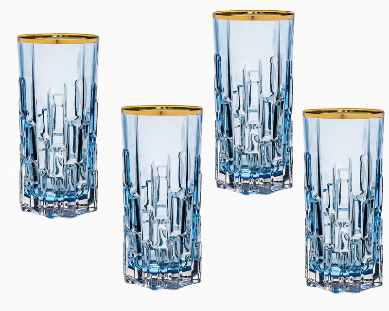 Milana Gold Rom Highball Glass