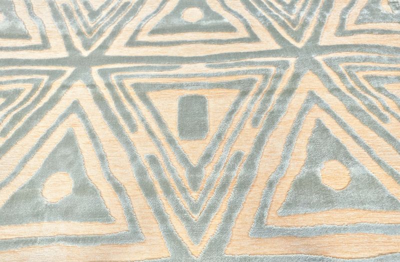 Saphir Cream/Spa Blue 7'6" x 10'6"