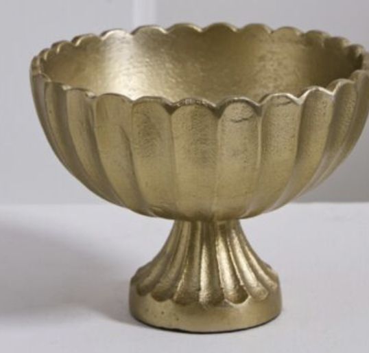 Scallop Compote 8.5&quot;X6.25&quot;