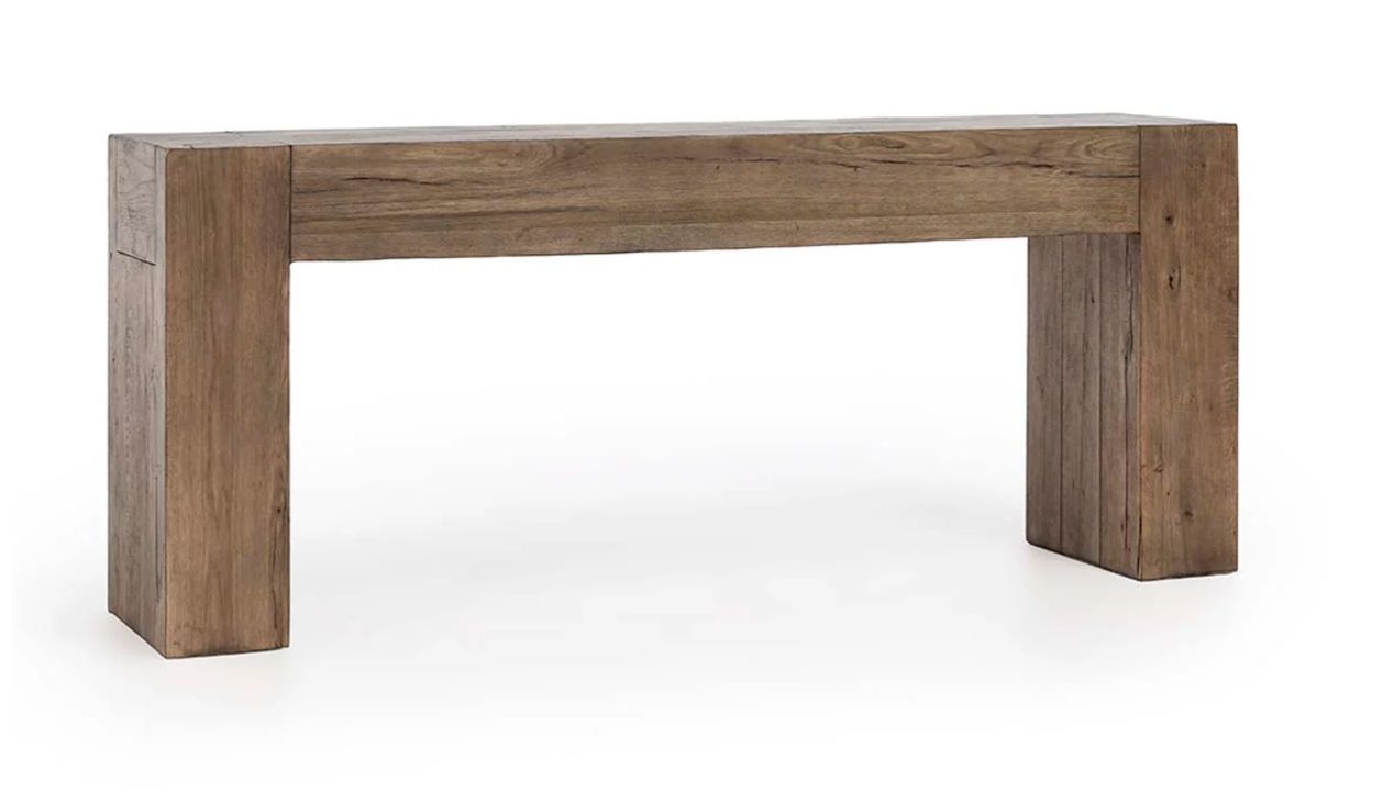 Bristol Reclaimed Oak 72&quot; Console Table Brown