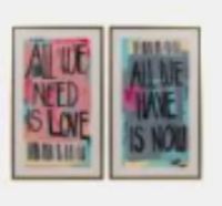 All We Need Is Love S/2 71x59