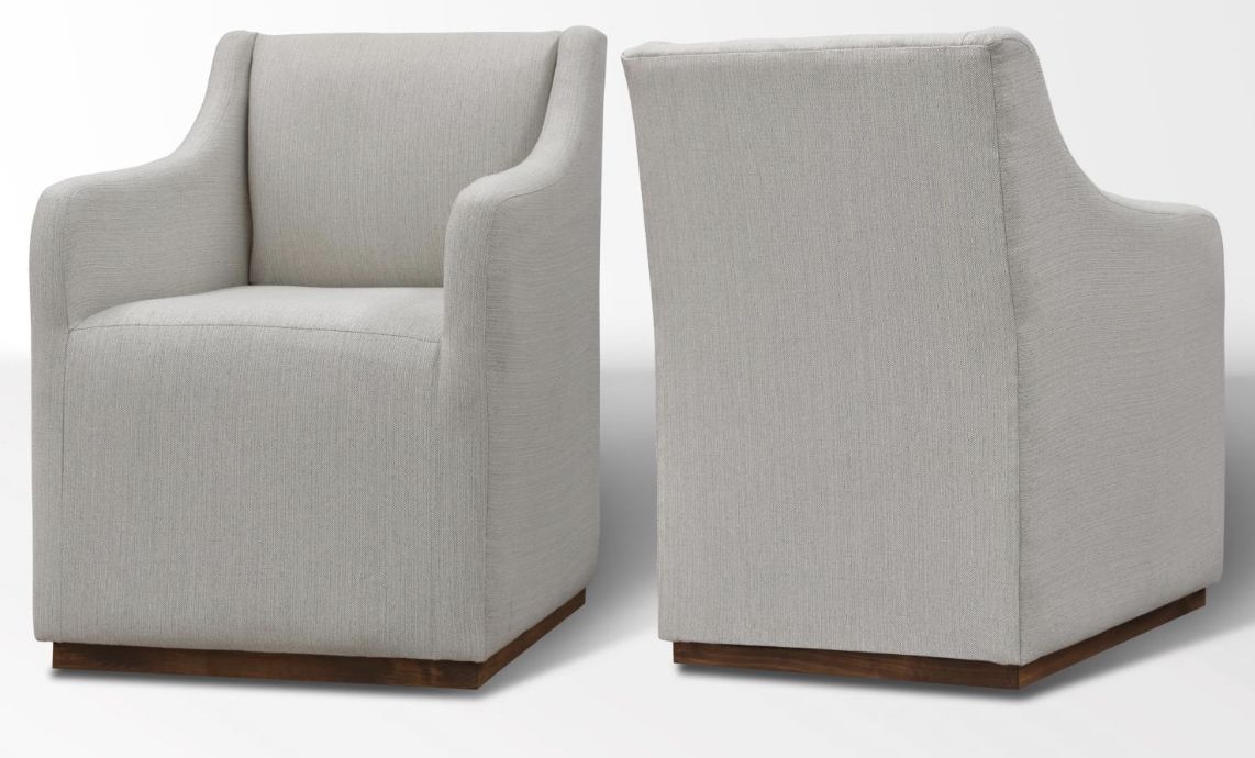 Cabana Dining Arm Chair W/Casters