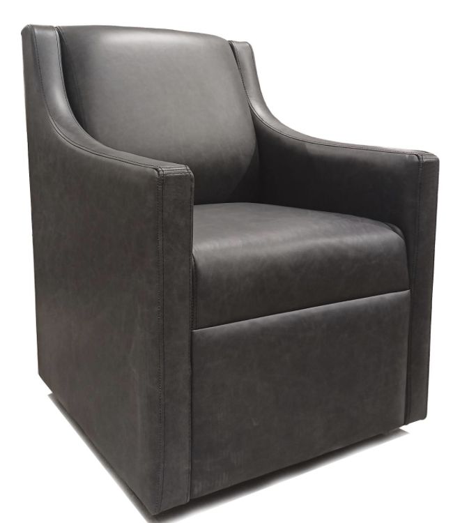 Connor Leather Swivel Tuscany Cocoa