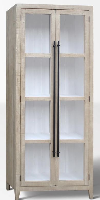 96&quot; Showcase Cabinet Aspen/Kona
