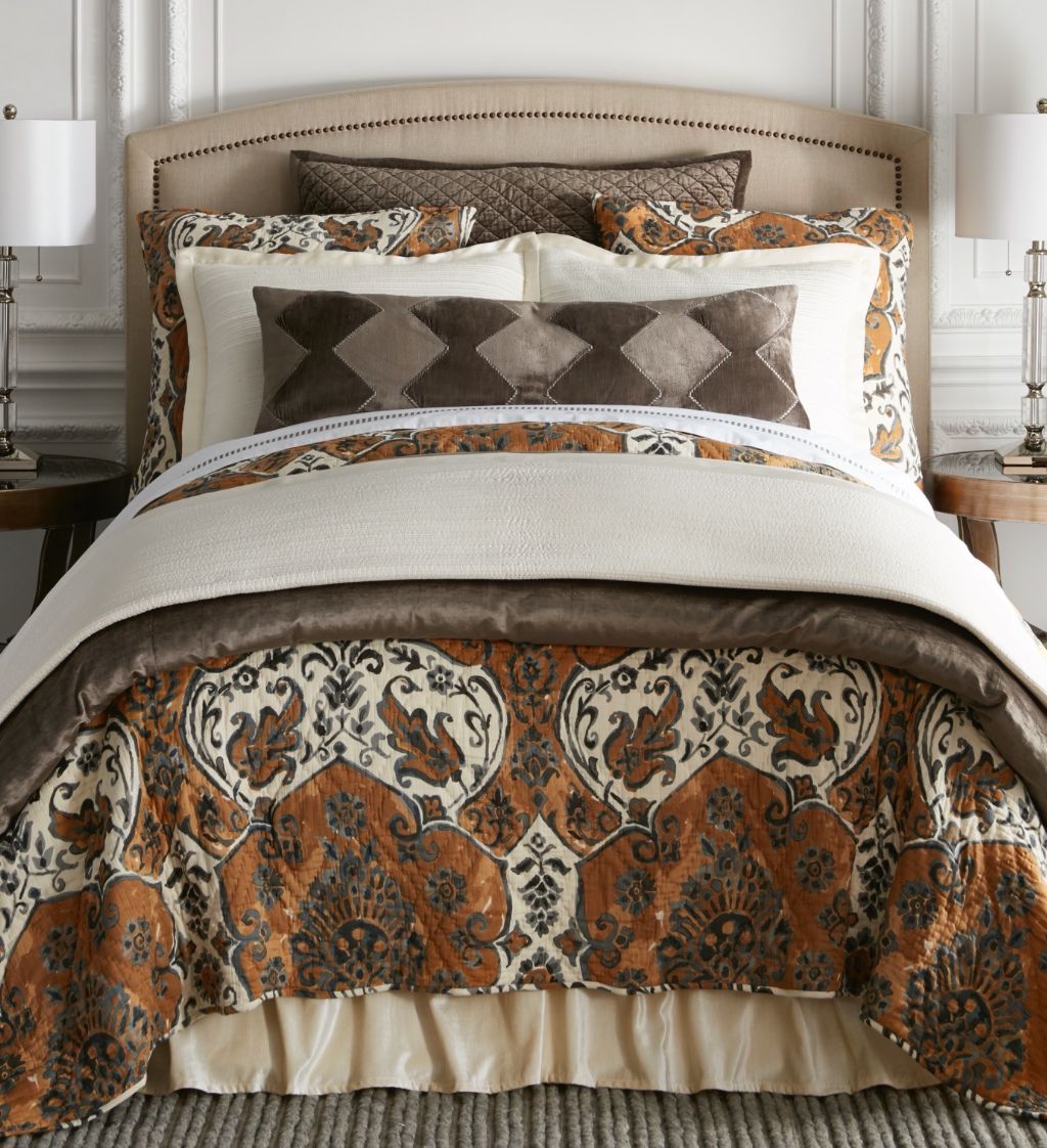 Sophia Quilt Ochre King