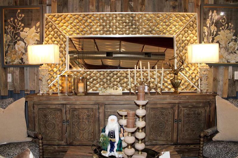 Gold Scales Mirror 47x94