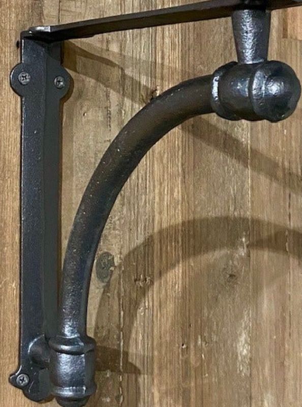 Bistro Shelf Bracket Black Brown