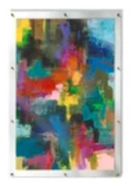Hand Painted Plexiglass 60x40