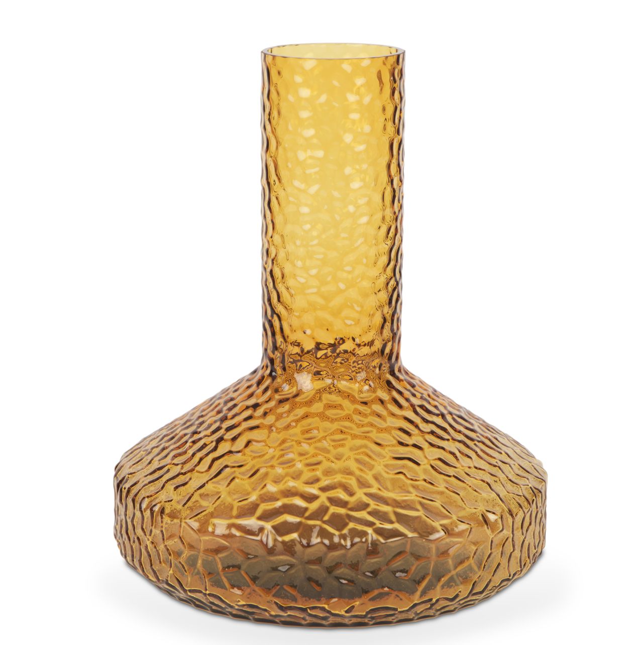 Jolene Tall Amber Vase