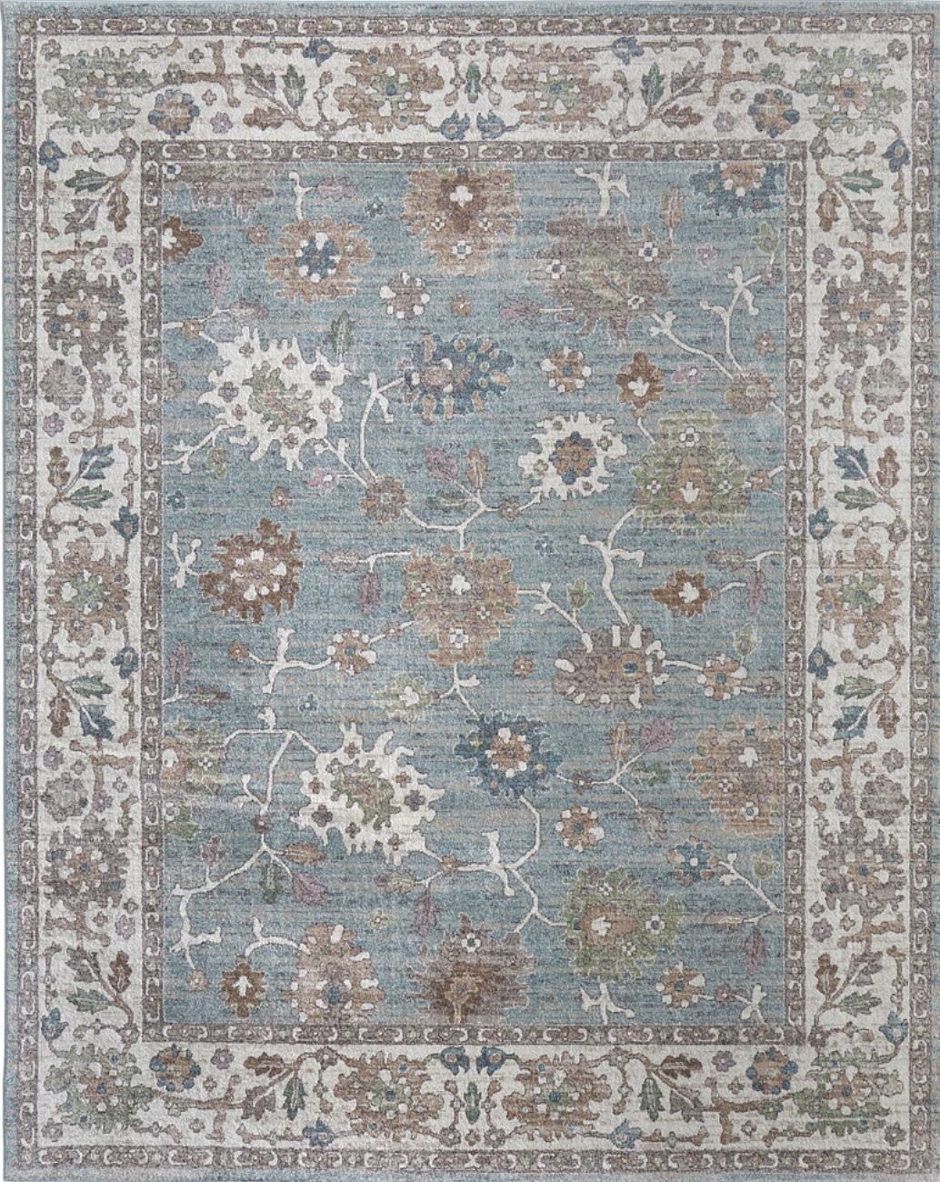 Blue Multi Color Dartmouth 7&#39;9x10