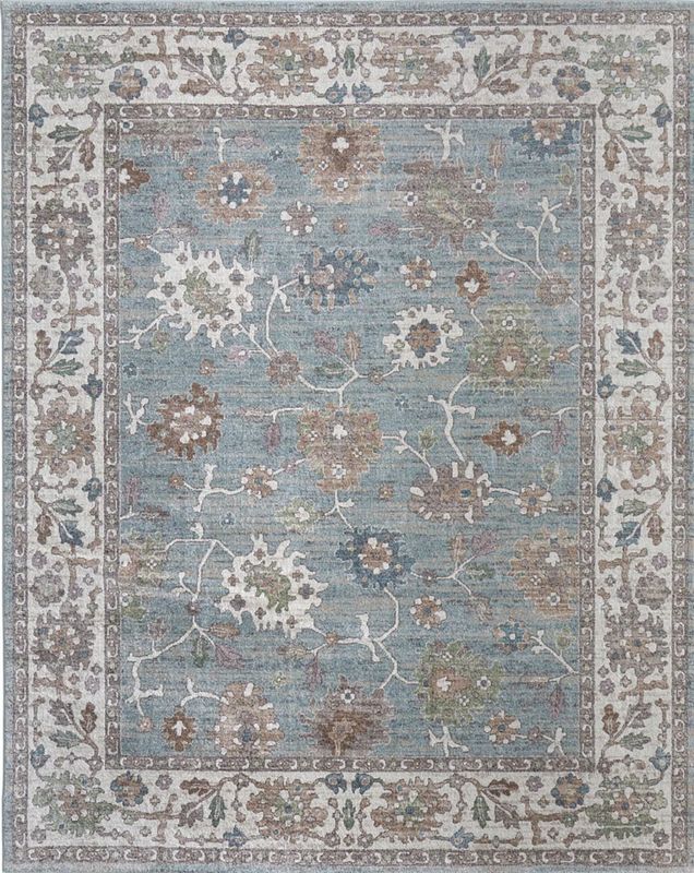Blue Multi Color Dartmouth 7&#39;9x10