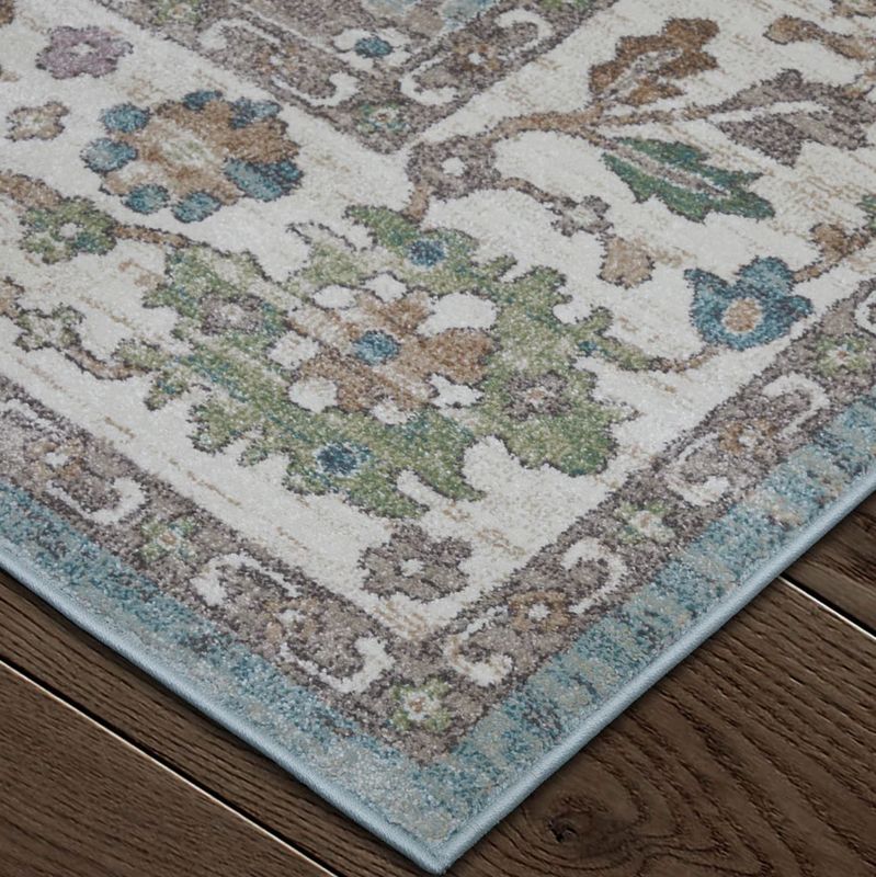 Blue Multi Color Dartmouth 7'9x10