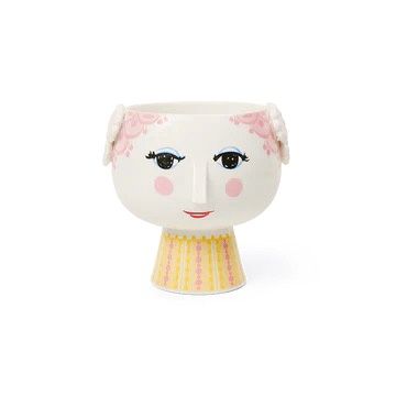 Eva Flowerpot on Base Pink 5.7&quot;