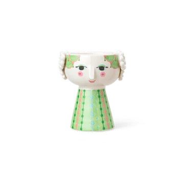 Eva Candle Holder Light Green