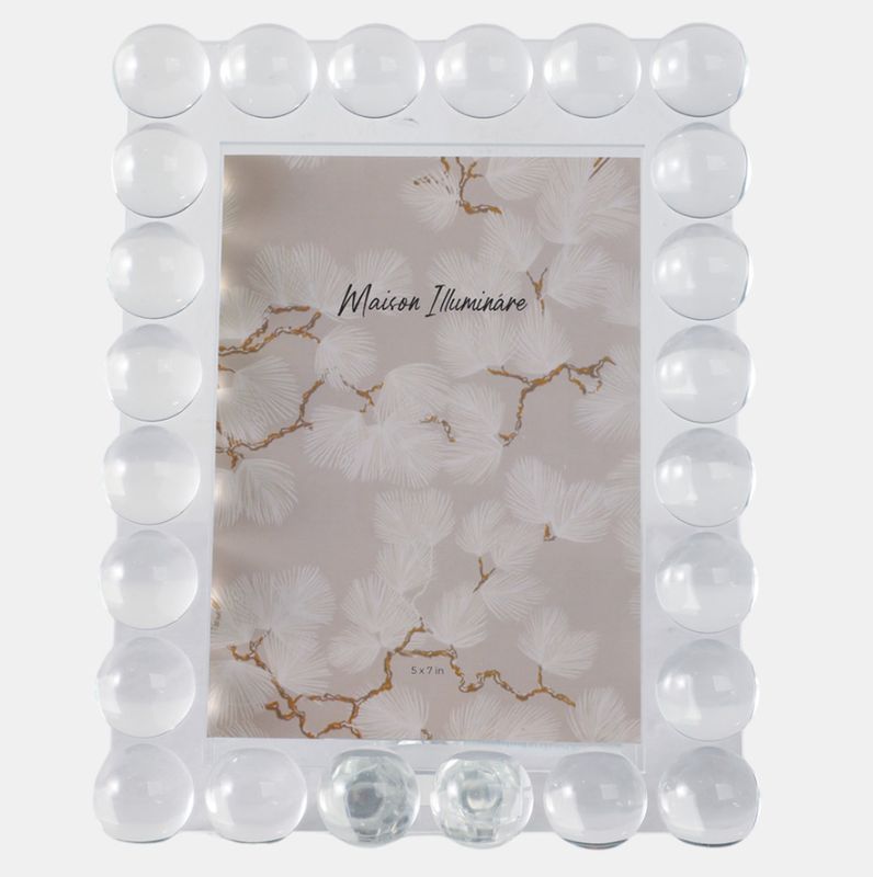 Crystal Bubble Photo Frame 5x7