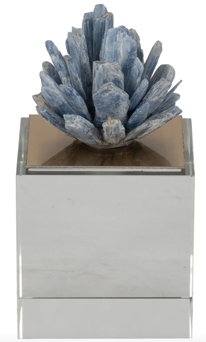 Julia Medium Blue Stone Crystal Block