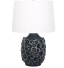 Coastal Discs Navy Table Lamp