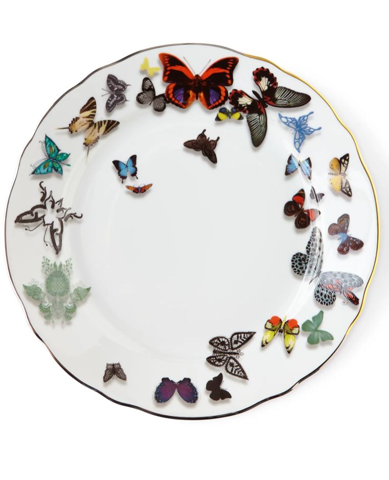 Butterfly Parade Dinner Plate Lacroix