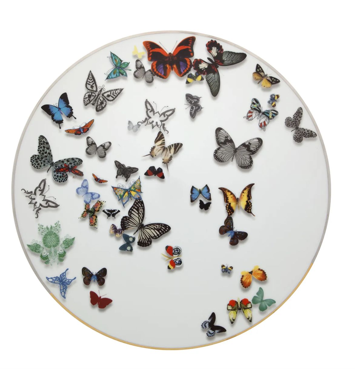 Butterfly Parade Charger Plate Lacroix