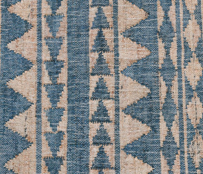 Solana Distressed Blue Natural 8x10