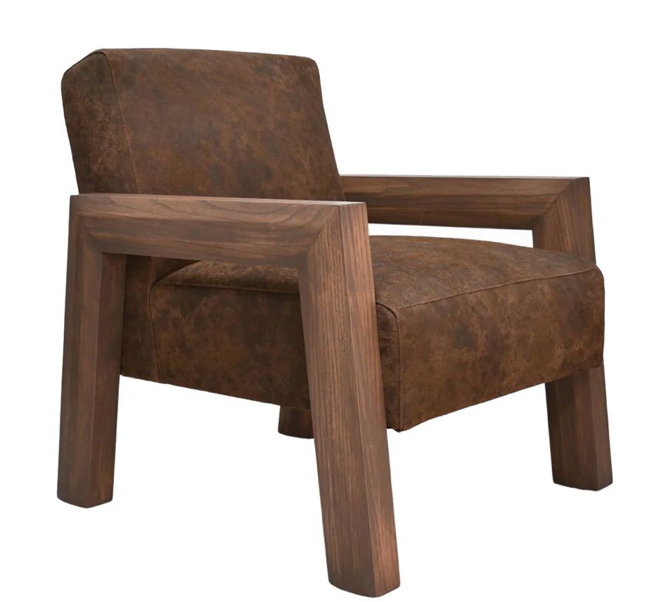 Waylon Leather Arm Chair