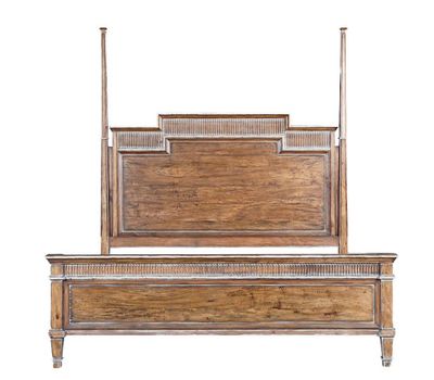 Camelot King Bed Beachwood