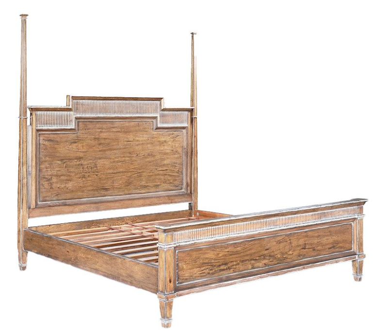 Camelot King Bed Tuscany Brown